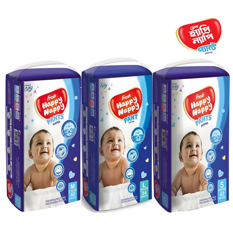 Fresh Happy Nappy Diapers Pants Style (All Size Standard Series)