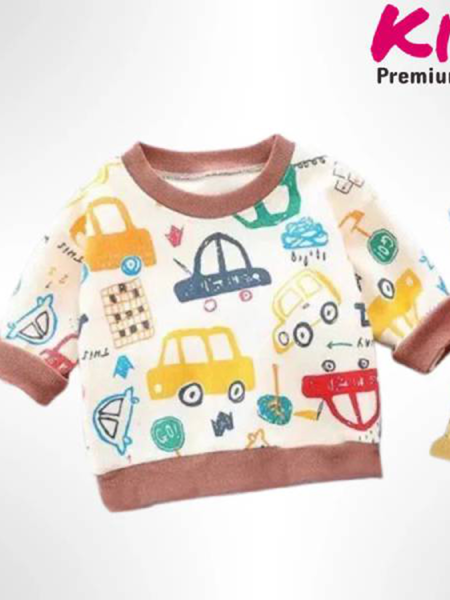 Kids Autumn Winter Collection Minnie's Cotton Sweatshirt Long Sleeve For Infant Girl Boys