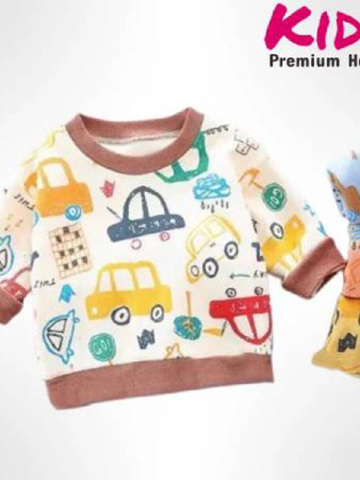 Kids Autumn Winter Collection Minnie's Cotton Sweatshirt Long Sleeve For Infant Girl Boys