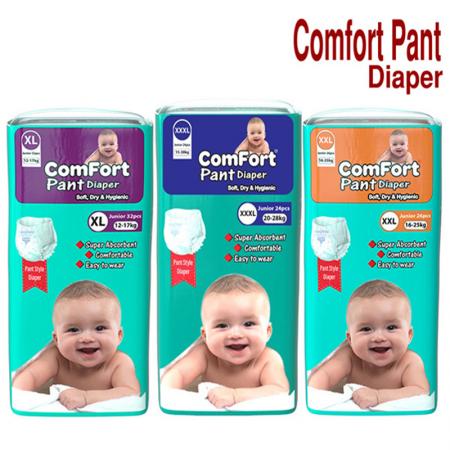 Comfort Baby Diapers Pants Style (All Size Standard Series)